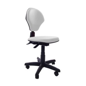 Mocho Odontologico Concha Back BP - Branco