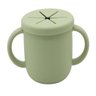 Copo para Bebê em Silicone Anti Derramamento Copinho para Introdução Alimentar Cor:Verde - 1