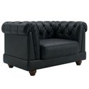 Ver imagem 1 de Poltrona Decorativa Capitone Acorde Pes MDF Courino Tcs 724 Moll