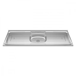 Bacia Inox 1,60x0,53 Duranox Cuba Central - 1