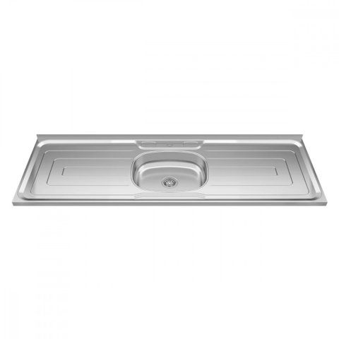 Bacia Inox 1,60x0,53 Duranox Cuba Central