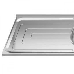 Bacia Inox 1,60x0,53 Duranox Cuba Central - 3