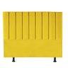 Cabeceira Estofada Carla 160CM Quenn Suede Amarelo - D A DECOR - 3