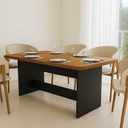 Ver imagem 1 de Mesa de Jantar Grande 160cm 6 Lugares para Cozinha e Salas de Estar