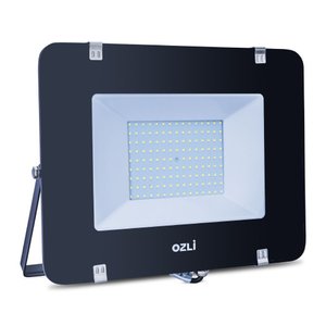 Refletor Led Slim 30w Ip65 6500k Preto Bivolt Unidade