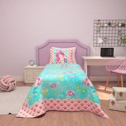 Jogo de Cama Infantil Sereias - 3