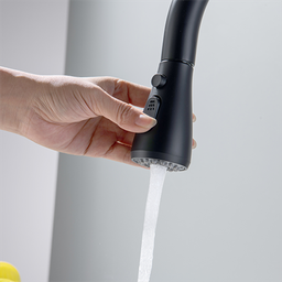 Torneira Misturador Gourmet Cozinha Grafite Bica Extensível HB-M1302PF Harmony Misturador Cozinha M1 - 3
