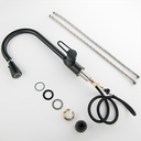 Ver imagem 6 de Torneira Misturador Gourmet Cozinha Grafite Bica Extensível HB-M1302PF Harmony Misturador Cozinha M1