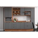 Ver imagem 4 de Paneleiro de Cozinha Modulado Bella 2617 Torre Quente com 1 Forno 4 Portas 70cm Branco