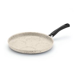 Frigideira 4 Ovos Multiuso Divisórias Antiaderente Grill Bege Stone