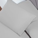 Ver imagem 2 de Kit 4 Fronhas 70cm X 50cm Soft Capa para Travesseiro Envelope 100% Poliéster 180 Fios Colorida Cinza