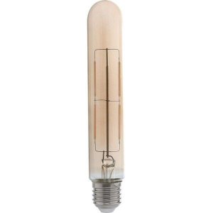 Lâmpada Avant Filamento Led Tubo Retro 4w 360l 2200k E27 Luz Ambar