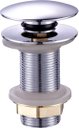 Ver imagem 1 de Válvula Click para Cuba Pia 7/8 Redonda Fechamento Total Cromado Brilhante Metal Premium