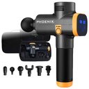 Ver imagem 1 de Pistola Massageadora Profissional Phoenix A2 Carbon com 20 Velocidades e Maleta de Transporte Ideal