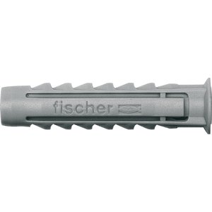 60 Buchas para concreto SX8 fischer com parafusos cabeca chata