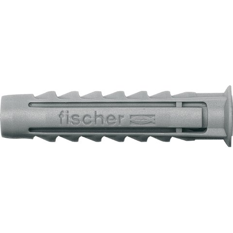 60 Buchas para concreto SX8 fischer com parafusos cabeca chata