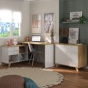 Ver imagem 2 de Conjunto Home Office: Escrivaninha 5946 + Balcão 6217