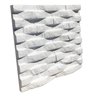 Forma 3D Gesso e Cimento ABS 1mm - Dunas pedra 30x30 cm - 4