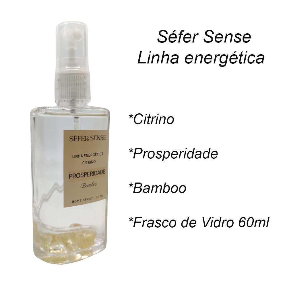 Aromatizador Spray Linha Energética Prosperidade Citrino 60ml - 3