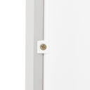 Ver mais imagens de Cômoda Square para Quarto Grande 6 Gavetas Pés de Metal 138cm Off White Dourado Casavee
