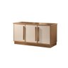 Buffet Liz 3 Portas Rufato Imbuia/off White - 3