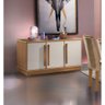Buffet Liz 3 Portas Rufato Imbuia/off White - 1