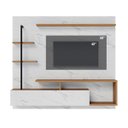 Ver imagem 3 de Painel para Tv até 58 Pol 180x162cm Maragogi Calacatta Freijó