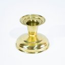 Ver imagem 6 de Castiçal Dourado de Latão Suporte 1 Vela Igreja Comum 6cm