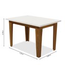 Ver imagem 5 de Mesa Miami 1,20m Cedro / Off White