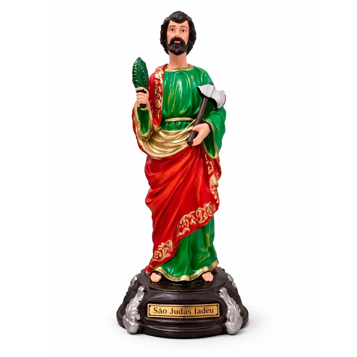 Ver imagem 1 de Imagem de São Judas Tadeu de Borracha Inquebrável - 20 cm