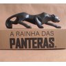Pantera em Cerâmica - Preto Fosco - 37 Cm Decoração de Luxo (feita no Brasil) - 4
