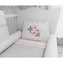 Ver imagem 4 de Kit Berço Enxoval de Bebê Floral e Borboletas