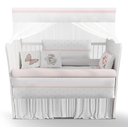 Ver imagem 2 de Kit Berço Enxoval de Bebê Floral e Borboletas