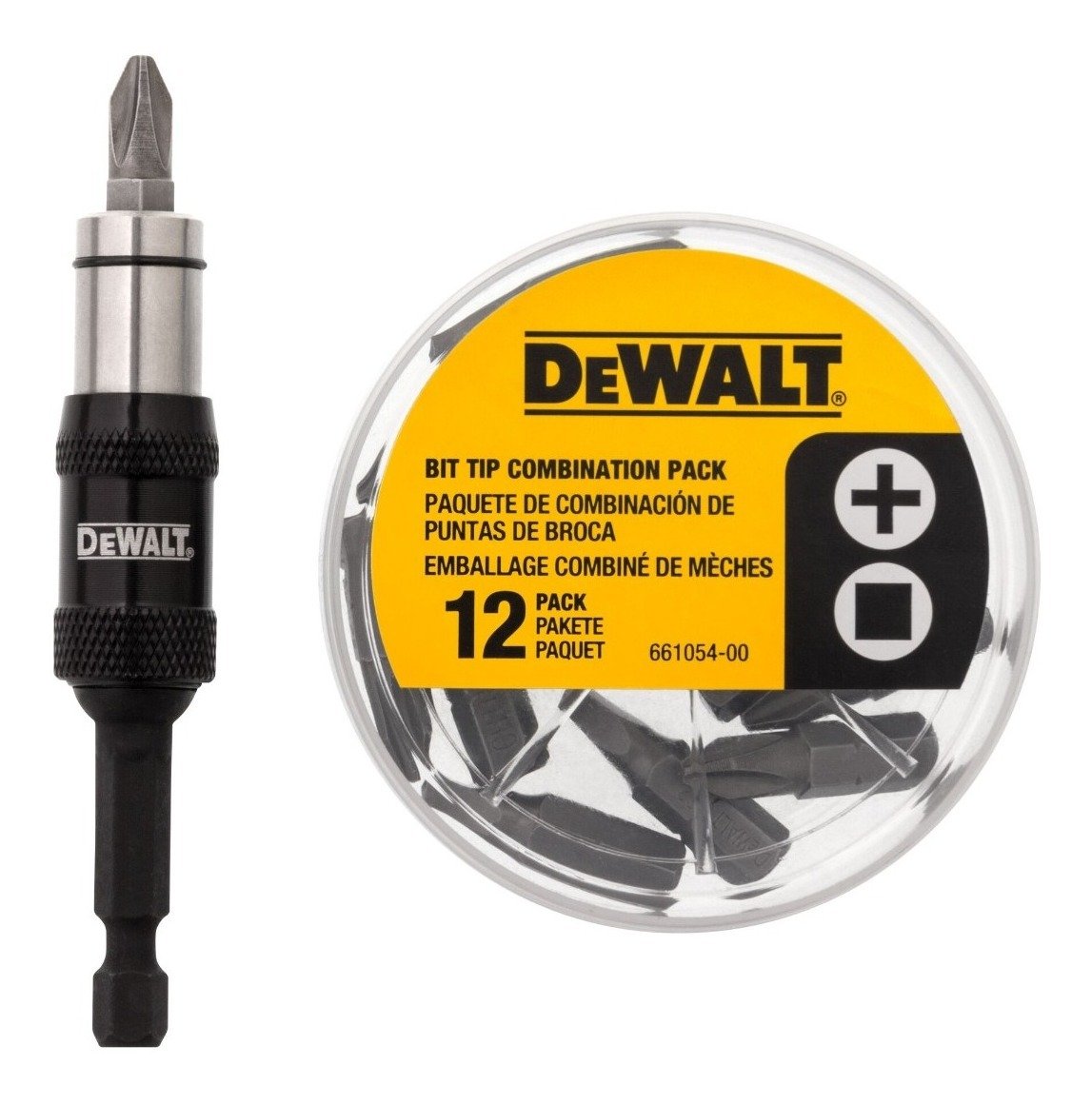 Conjunto Suporte Brocas Giratórias Dewalt 14 Peças Dewalt Dwpvtc14 - 2