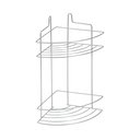 Ver imagem 1 de Suporte Porta Shampoo de Canto Duplo Cromado - Cód 09180