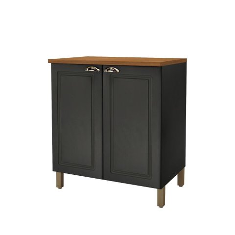 Balcão Firenze 80 Cm - 2 Portas 1 Prateleira - Indekes