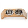 Comedouro Suporte 2 Cumbucas Madri Double P Wood4Pet - 7