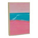 Ver imagem 3 de Quadro Decorativo Horizonte Coral com Moldura Filete