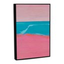 Ver imagem 4 de Quadro Decorativo Horizonte Coral com Moldura Filete