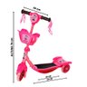 Brinquedo Patinete Infantil Minnie Scooter 3 Rodas C Cesta - 5