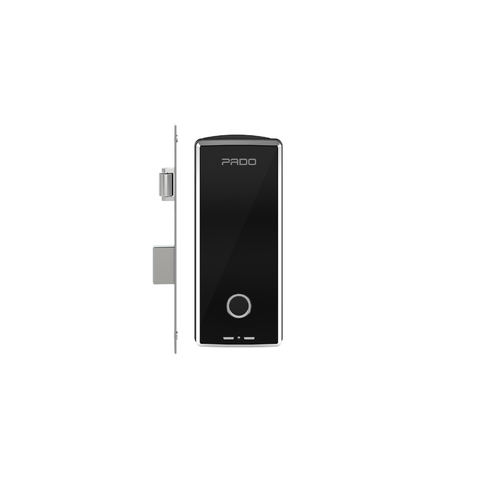 Fechadura Digital Embutir Fde-101 sem Maçaneta Preto Pado Pado s/a