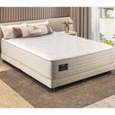 Ver imagem 1 de Cama Box Conjugado Queen com Colchão 158x61x198 Própolis Gazin Cr35305 Cru