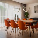 Ver imagem 5 de Lustre Pendente 30w 90cm 3 Cores de Luz Moderno Bivolt Lumier