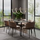 Ver imagem 4 de Lustre Pendente 30w 90cm 3 Cores de Luz Moderno Bivolt Lumier