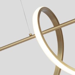 Lustre Pendente 30w 90cm 3 Cores de Luz Moderno Bivolt Lumier - 2