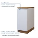 Ver imagem 5 de Balcão 1 Porta com Rodapé 40cm 100% Mdf Rainha
