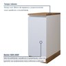 Balcão 1 Porta com Rodapé 40cm 100% Mdf Rainha - 9