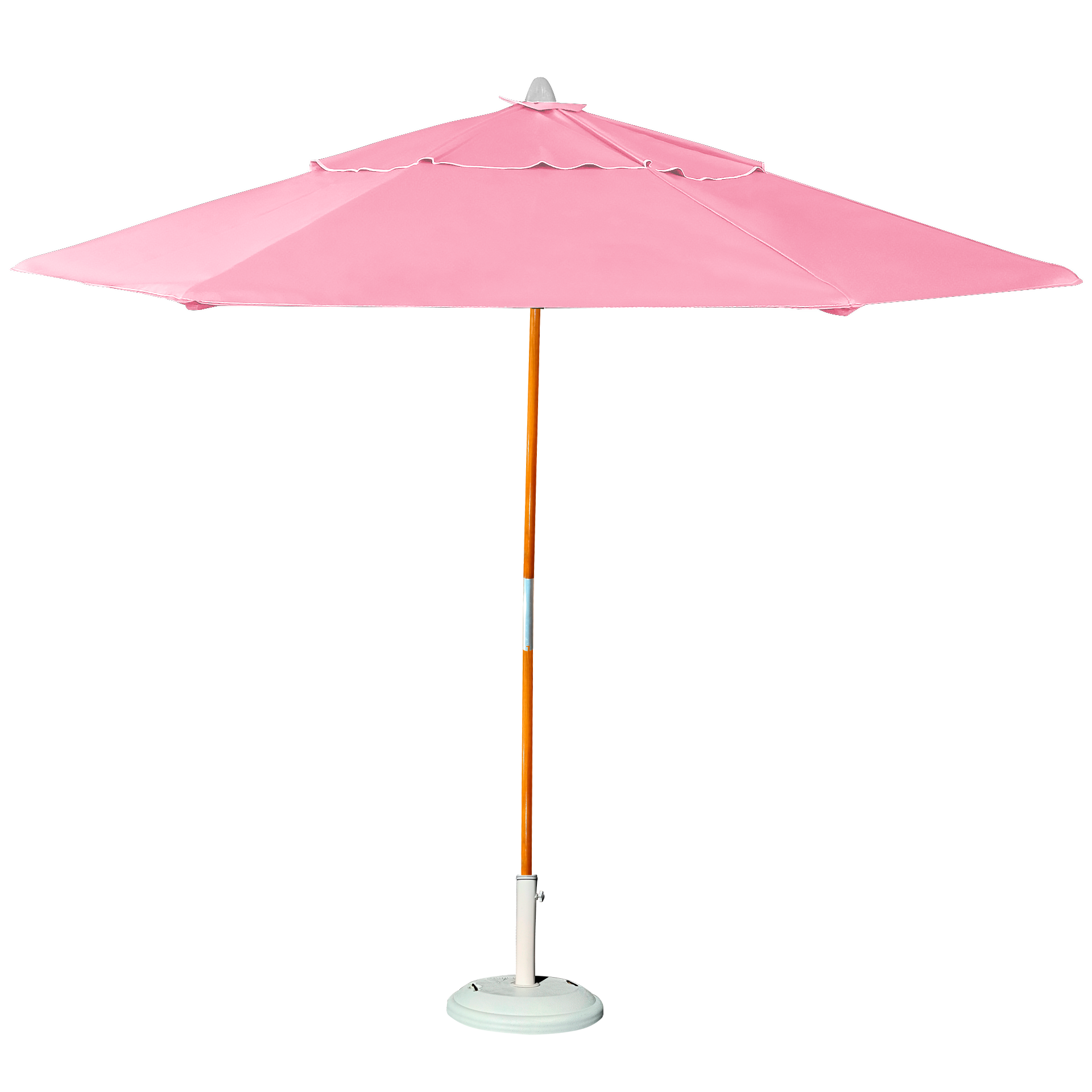 Kit Ombrelone 240 Redondo + Base de Concreto - Rosa - 1