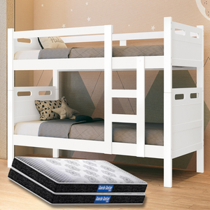 Beliche Jaspe Duas Camas com 2 Colchões Probel D20 Cor:branco