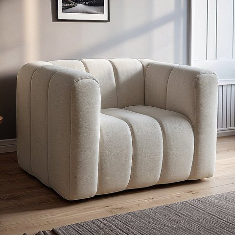 Poltrona Mona Decorativa Retrô Moderna Sala de Estar